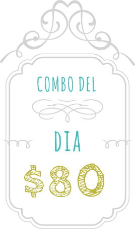 Combo del dia $80